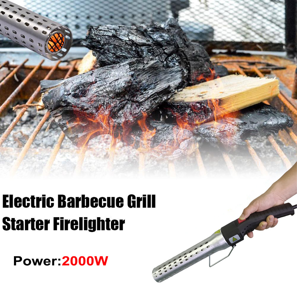 BBQ Starter Charcoal Lighter Electric Firelighter for Kamado Barbecue Grill Fire Accessories Quickly BBQ Smoker Grill BestSuppliers