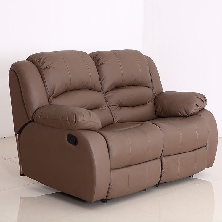 Furniture Recliner Set Leather Dubai Cinema Modern Power Electric Genuine 2 Seater 3 1 Double Seat Reclining Sectional Sofa