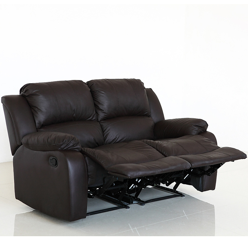 Modern Recliner Two Seat 2 Seater Ruang Tamu Faux Leather Cuerpos Seccionales Sofa For Living Room Furniture