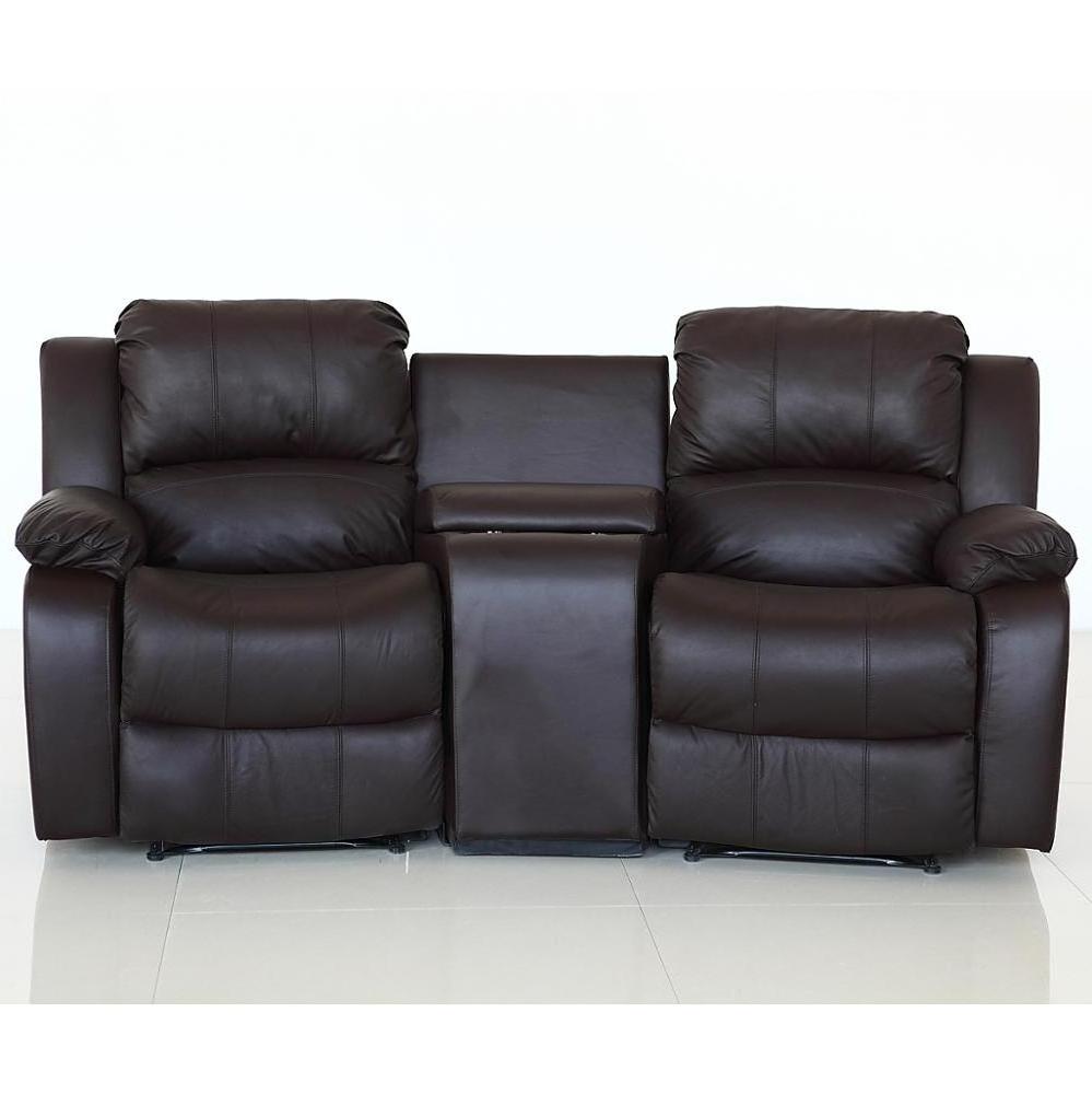 Modern Recliner Two Seat 2 Seater Ruang Tamu Faux Leather Cuerpos Seccionales Sofa For Living Room Furniture