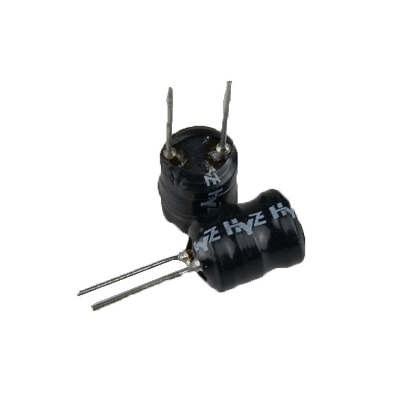 high current ferrite drum core bobbin radial 3 pins inductor for buzzer