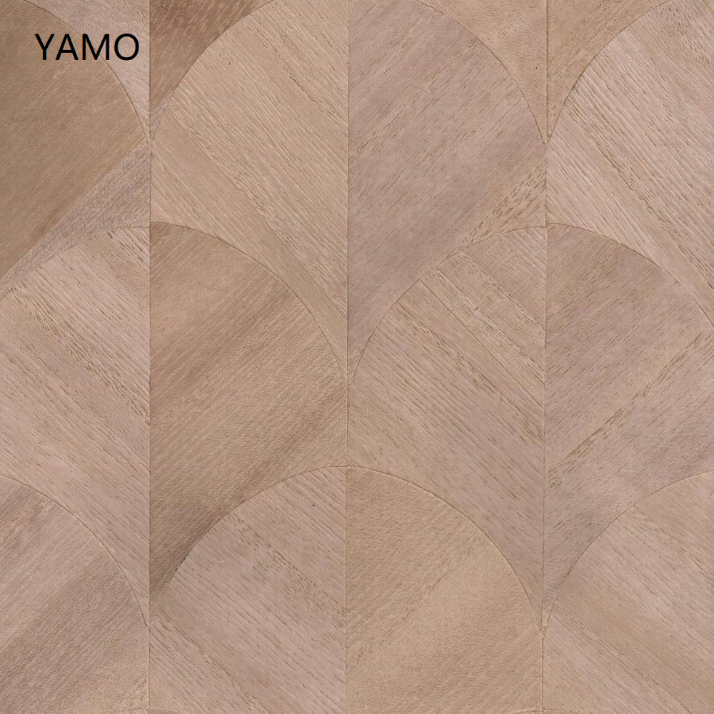 Designer Wallpaper Handmade Natural Wood Veneer Wallpaper for Home Decoration