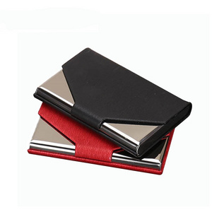 Men Fashion Card Holder Stainless Steel Casual Name Business Card Holder