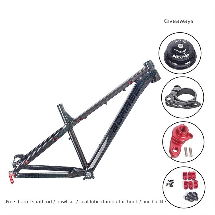 26-Inch Mountain Bike Hard Frame Quick Release 27.5-Inch Hard Tail Aluminum Alloy Mountain Bicycle Frame