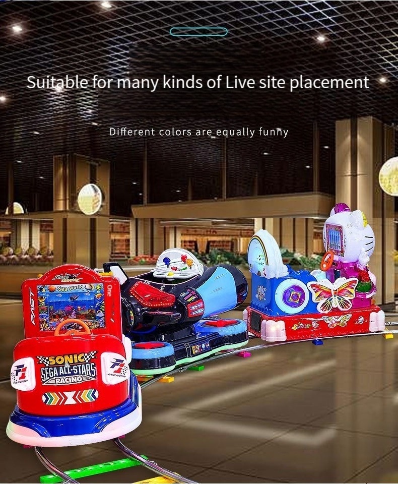 Amusement Park Toy Kids Train Electric Toy Train 8 Seats Electric Sale Tourist Theme Park Trackless Train