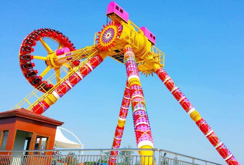 amusement park outdoor game big swing hammer pendulum rides for sale