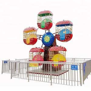 Hot Sale Rotating And Lifting Serie Portable Mini Ferris Wheel For Sale