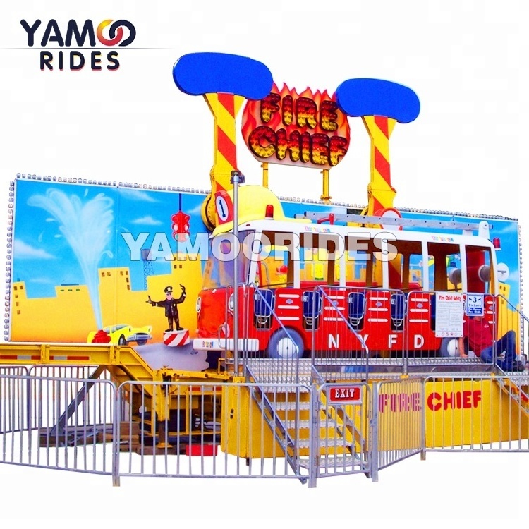 Portable Mini Miami Crazy Bus Amusement Park Carnival Rides