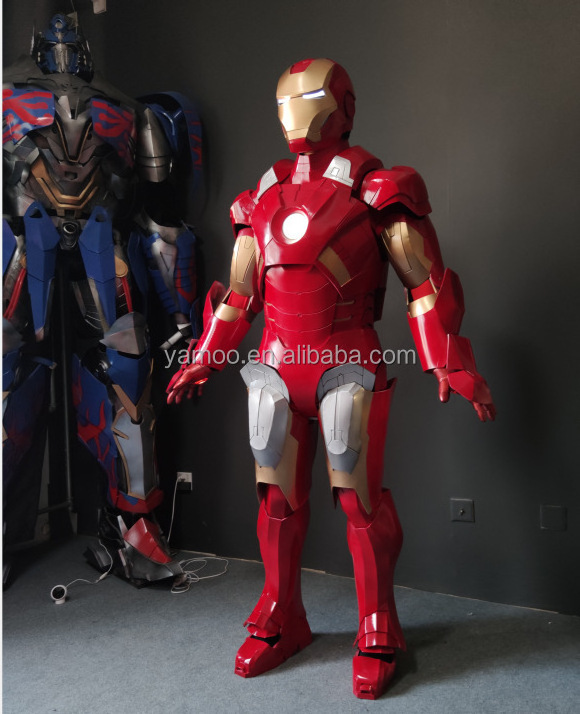 Hot selling realistic Led robot costume show wear robot Cosplay costumes