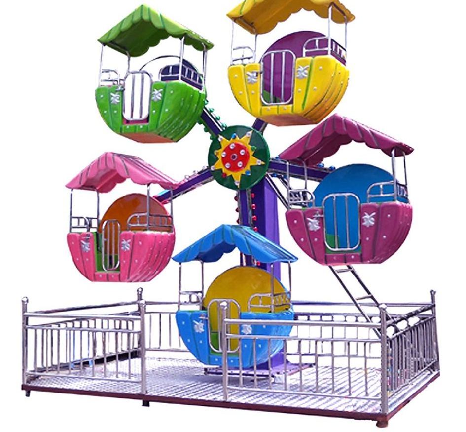 Attractive children games funfair rides mini ferris wheel/fairground equipment for sale