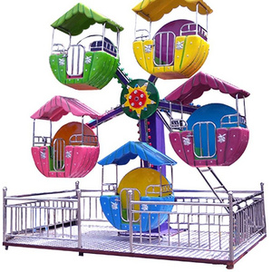 Attractive children games funfair rides mini ferris wheel/fairground equipment for sale