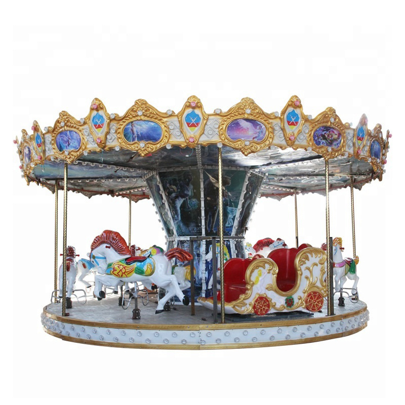 High quality used carousel for sale twister fairground ride toy horse