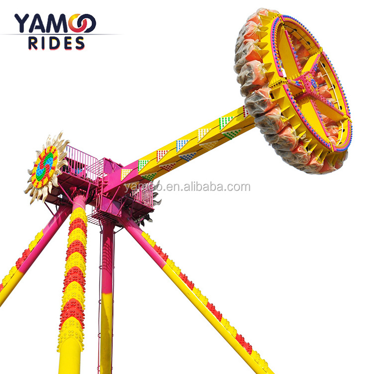 Thrill Amusement Park Big Pendulum Frisbee Rides