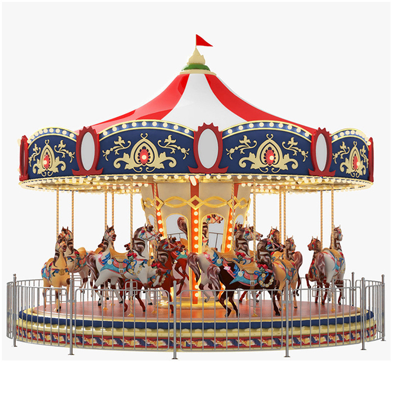 High quality used carousel for sale twister fairground ride toy horse