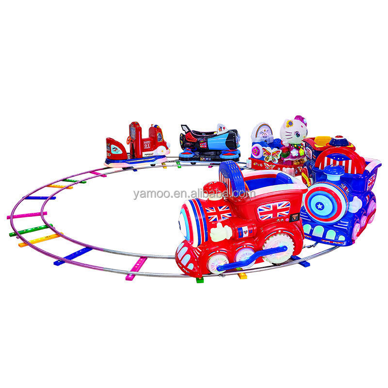 Amusement Park Toy Kids Train Electric Toy Train 8 Seats Electric Sale Tourist Theme Park Trackless Train