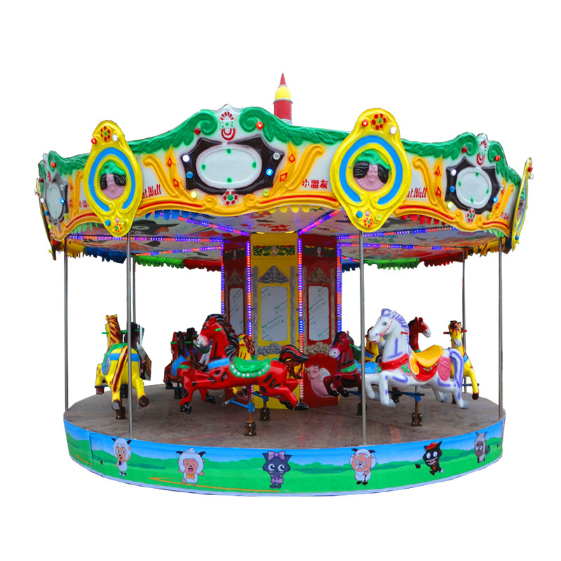 High quality used carousel for sale twister fairground ride toy horse