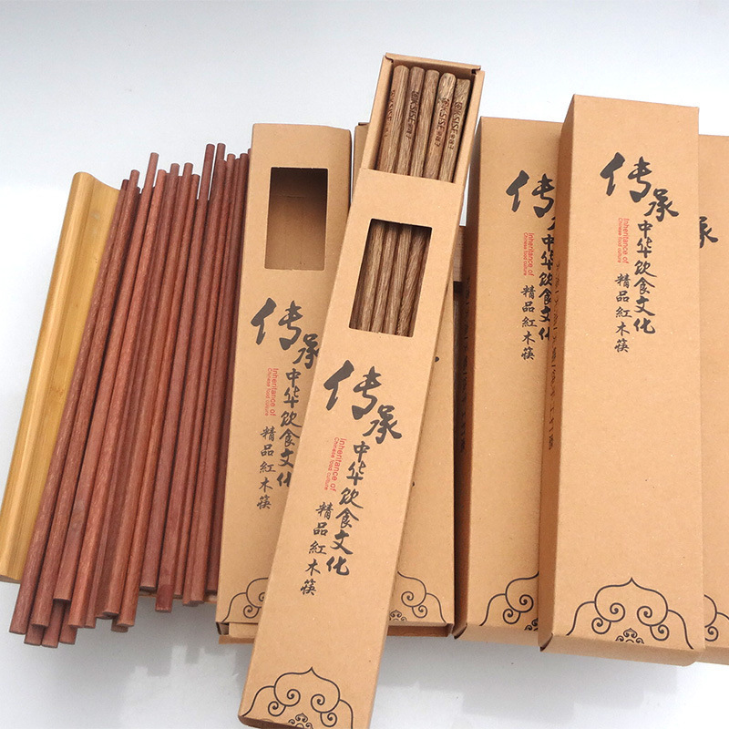 Tableware chopsticks packaging kraft paper box