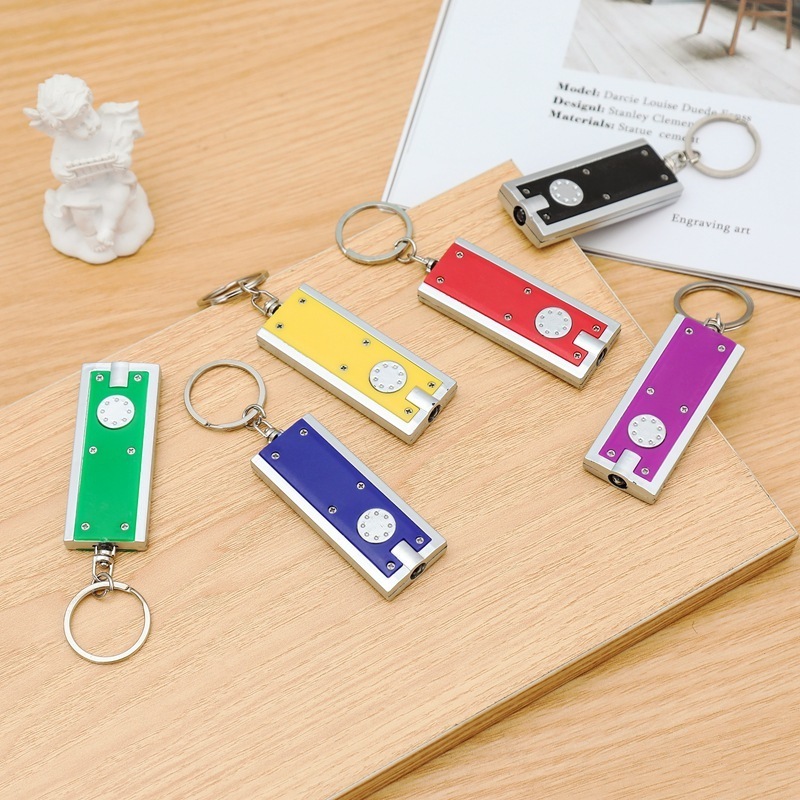 Cheap Factory Price Small Led Mini Keychain Novelty Flashlight Cute Keychains Logo Custom Portable Mini Keychain Flashlight