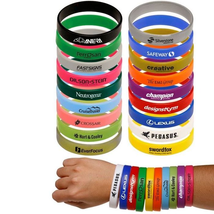 Wholesale Debossed Embossed Silicon Bracelet Customised Event Rubber Wrist Bands Custom Wristband Silicone Wristbands