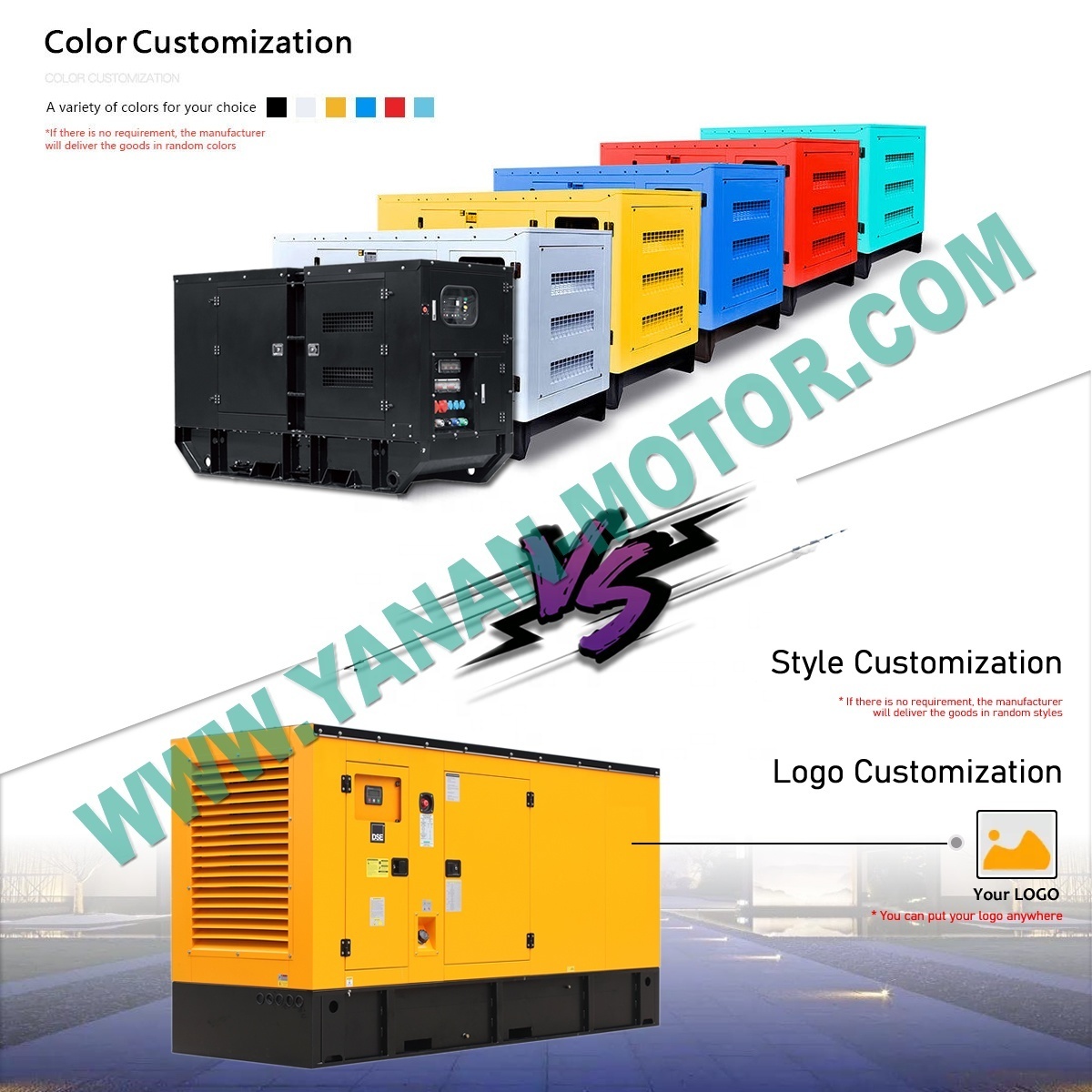 Diesel Generator For Home Electricity Generation 10kva 30kva 100kw Silent Power Free Energy Generator Set