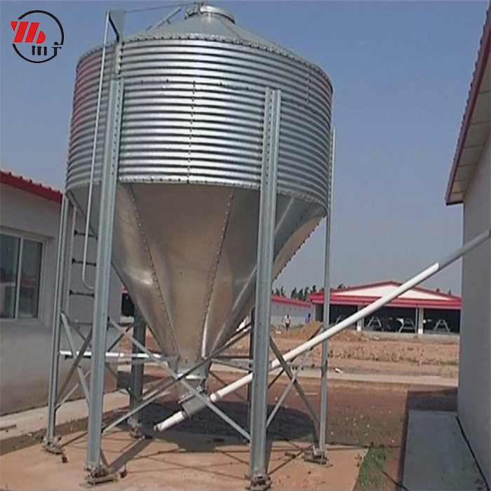 Wholesale Price Large Capacity Grain Storage Animal Feed Bins Silo