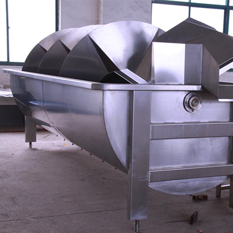 Stainless Steel Chicken Slaughtering Water Screw Chiller