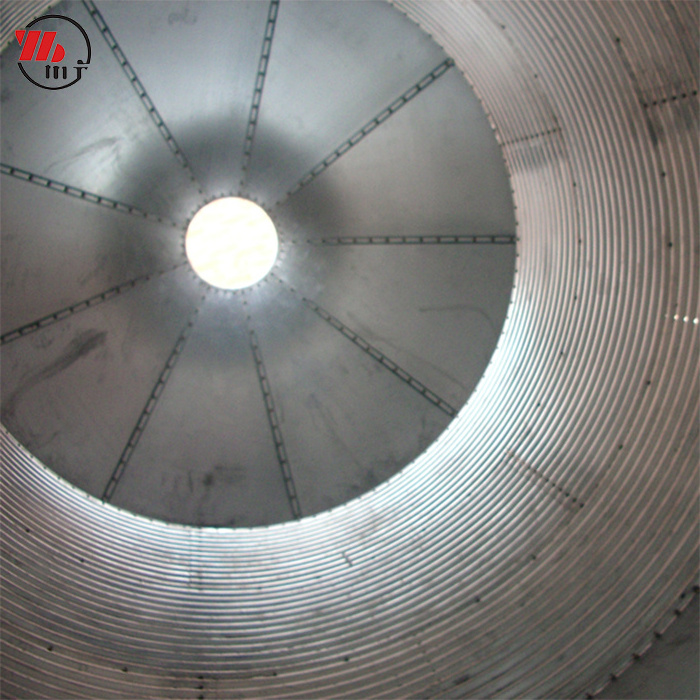 Hot Galvanized Steel Poultry Farm Chicken Feed Storage Silo