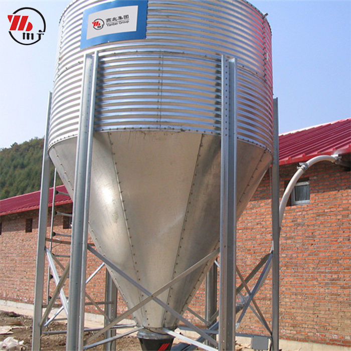 Wholesale Price Large Capacity Grain Storage Animal Feed Bins Silo