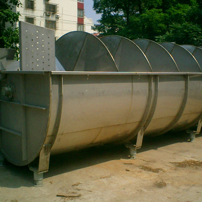 Stainless Steel Chicken Slaughtering Water Screw Chiller