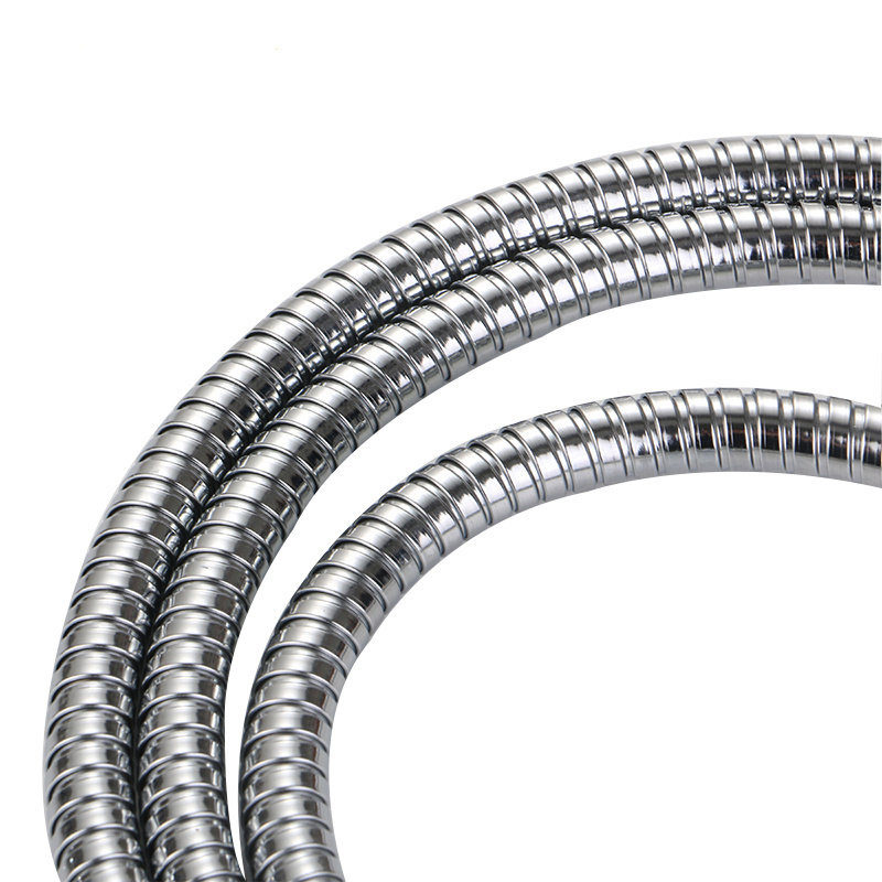 Stainless Steel Flexible Shower Hose High Quality Bathroom Shower Water Hose Extension Plumbing Hoses