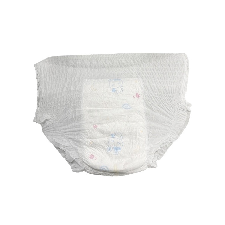 FSC GMPC CE ISO13485 BSCI BIODEGRADABLE Free Sample Beautiful Color Custom Diaper Cloth Pants Pull Up A Grade Baby Diapers