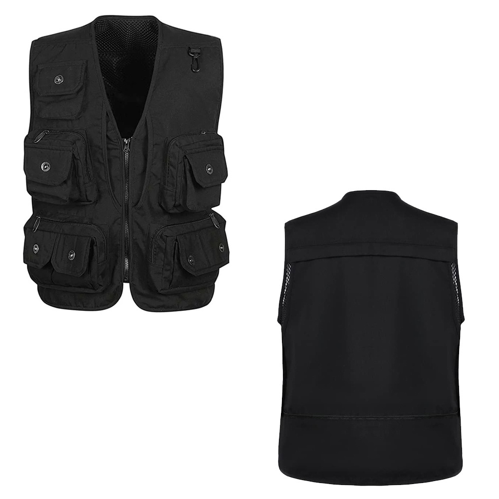 Customized Top Design High Quality Work Vest Fashion Wear 2023 High Quality Utility Vests Breathable Work Mesh Vest