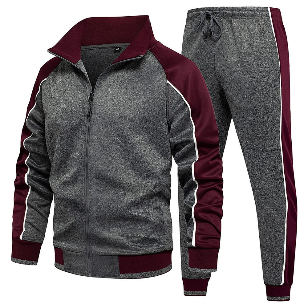 Jogging Sweat Suits Sets Hoodies Jackets and Athletic Pants 2023 Training High Quality Custom Design Men Suit