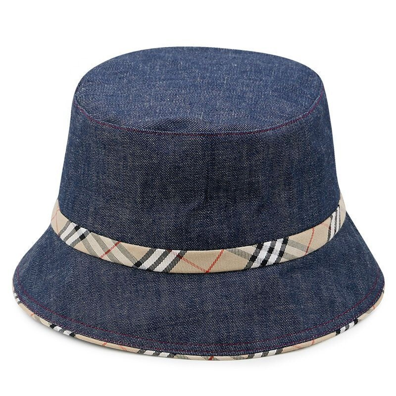 Fashion 100% Cotton Bucket Hat Summer Outdoor Travel Packable Beach Sun Hat 2023 Customized Bucket Hat