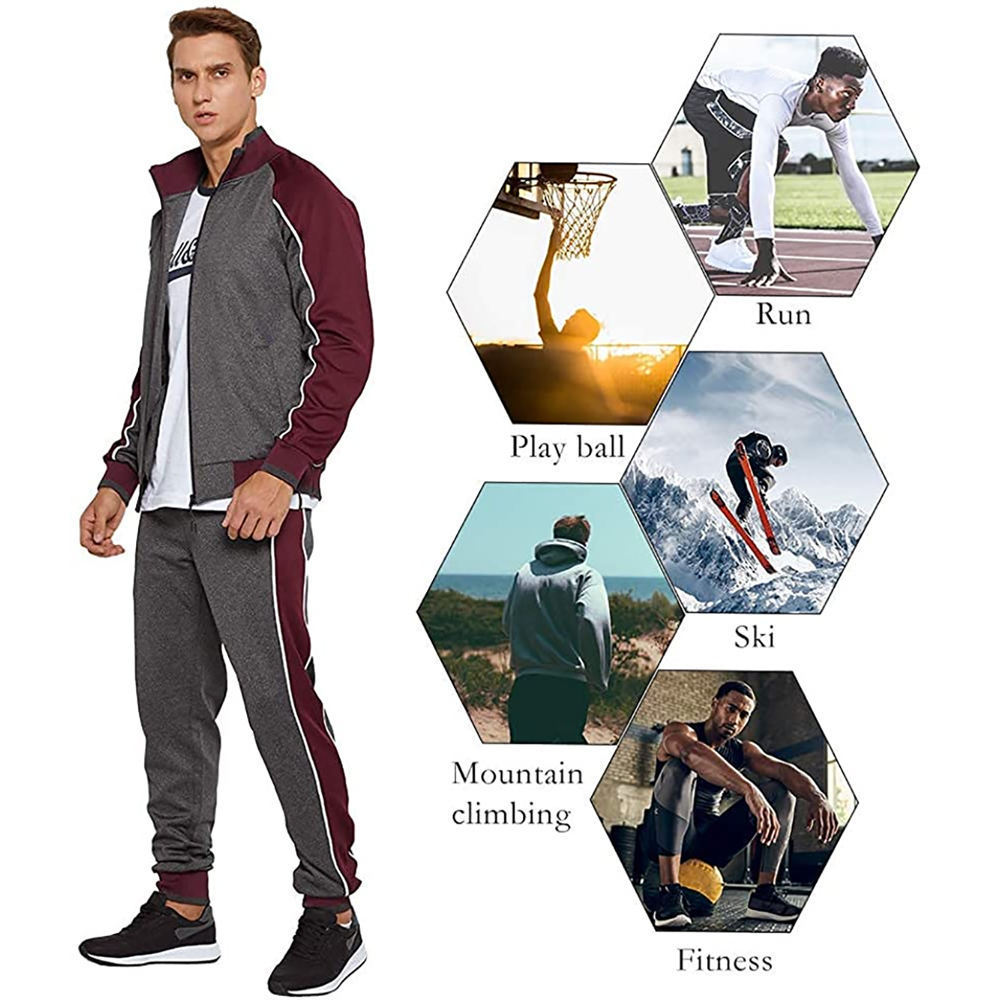 Jogging Sweat Suits Sets Hoodies Jackets and Athletic Pants 2023 Training High Quality Custom Design Men Suit