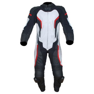 2023 Motorbike Wholesale Men Motorbike Suits Best Selling Customized Logo Print Men Leather Fabric Motorbike Suits