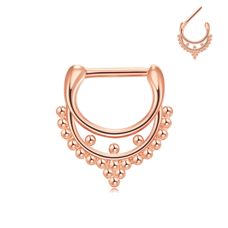 High Quality Factory Sale Women Nose Ring Jewelry Unique Nose Rings Piercing Ornament