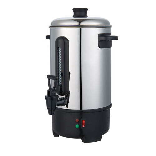 8L Stainless steel single layer water boiler tea urn electric kettle catering urn with temperature control