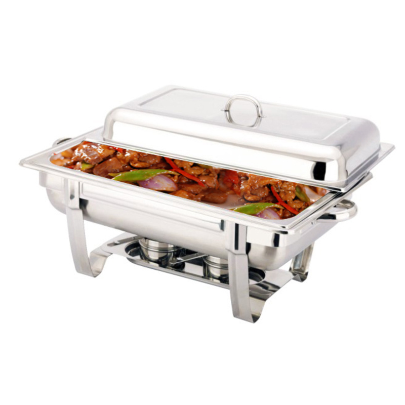 Hot selling 9L stainless steel buffet stove chafer chafing dish heater with fuel holder for catering