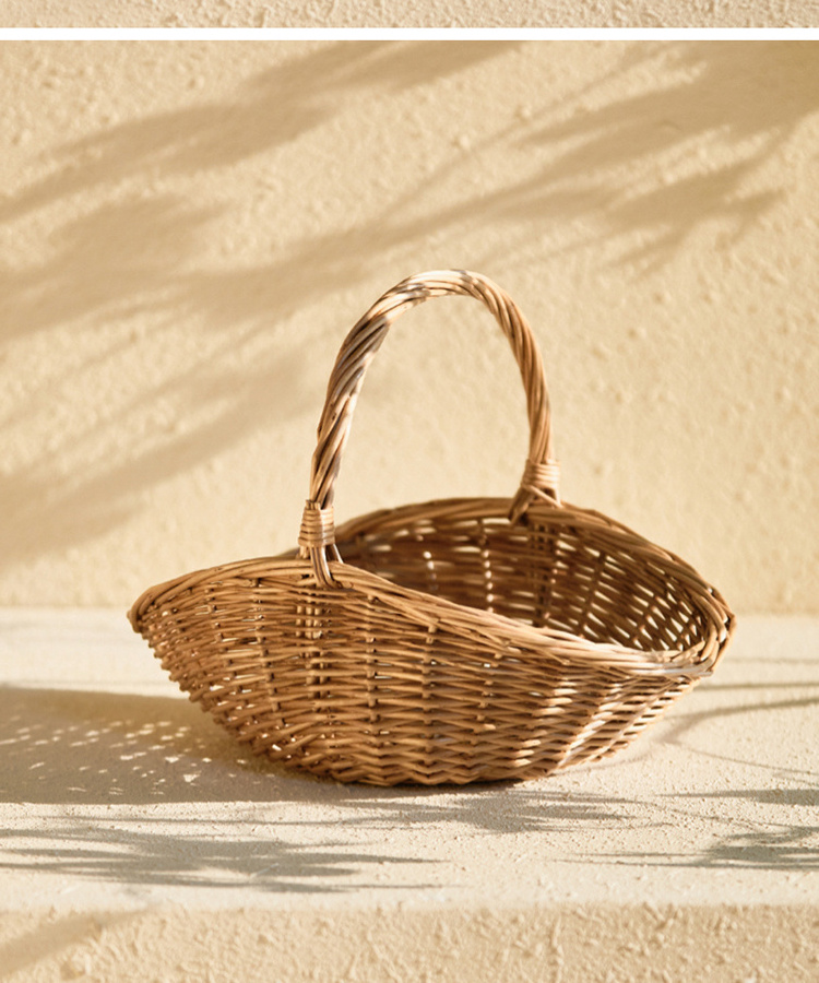 Vine woven basket, water fruit basket, gift basket, rattan basket, basket