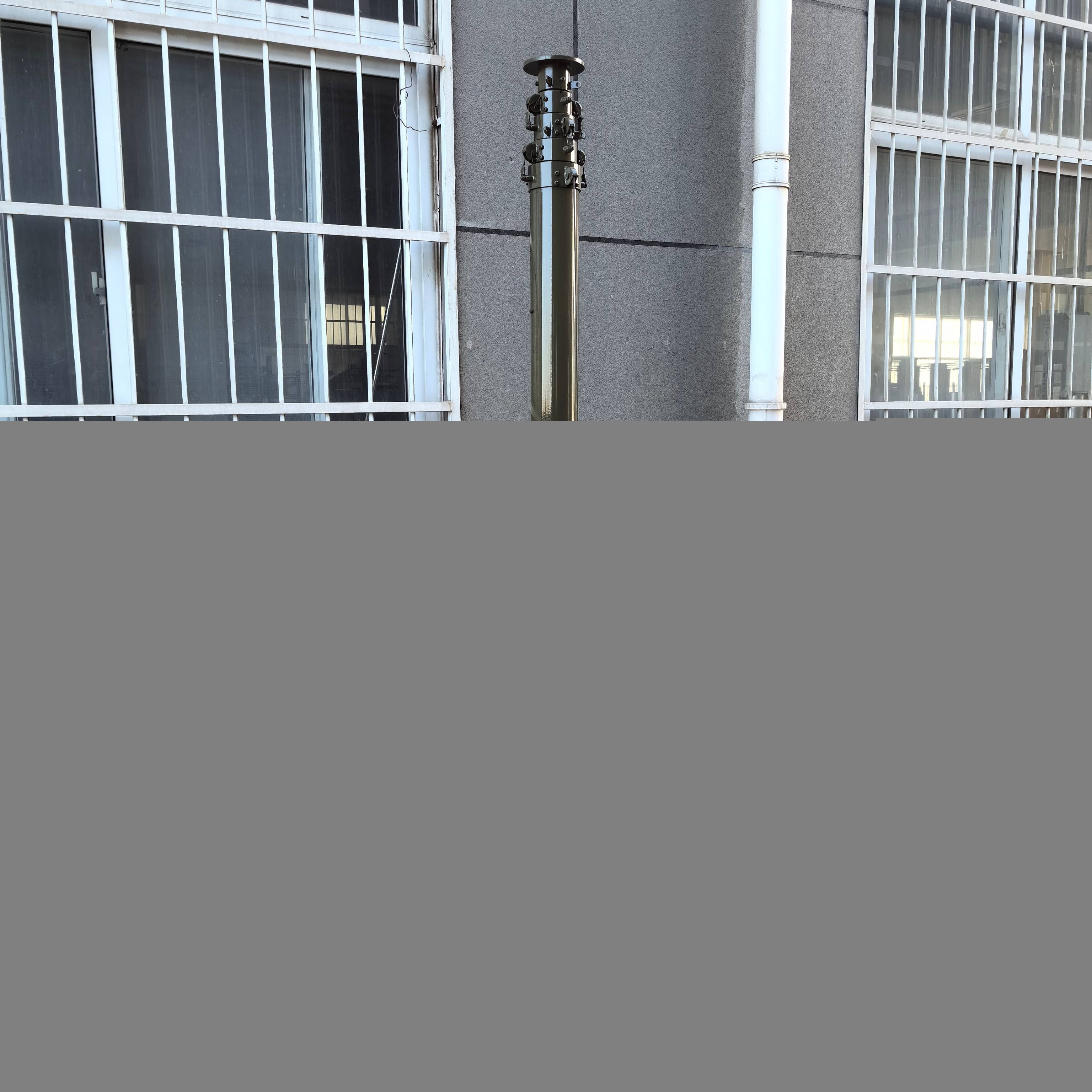 Manual Winch Mast Lock Telescopic Mast 12M