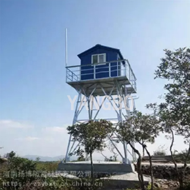 Security watch tower guard tower prison mountain Forest Observation Tower