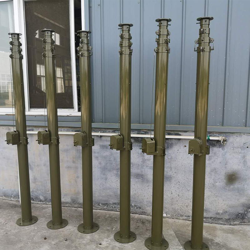 Fiberglass Antenna Mast And Aluminum Telescopic Antenna Mast Pole