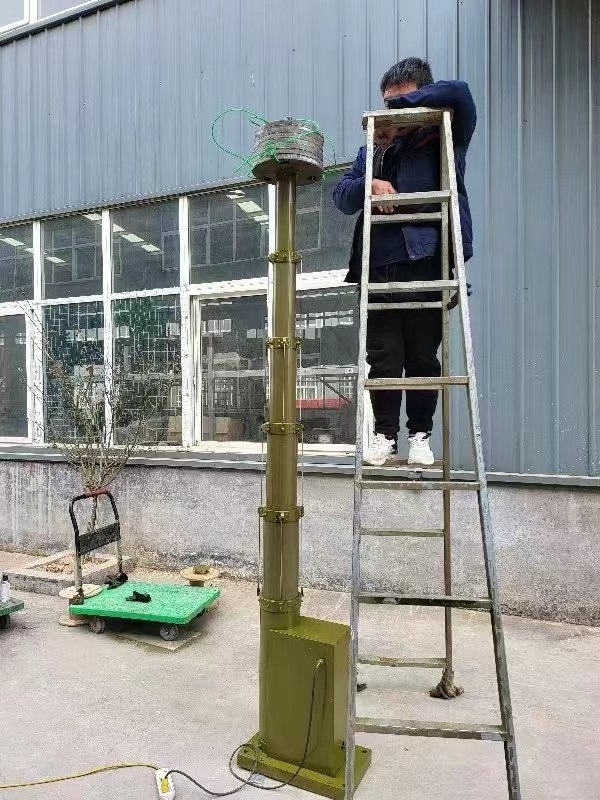 level lookout tower forest fire observation tower with lightning protection and communication functions