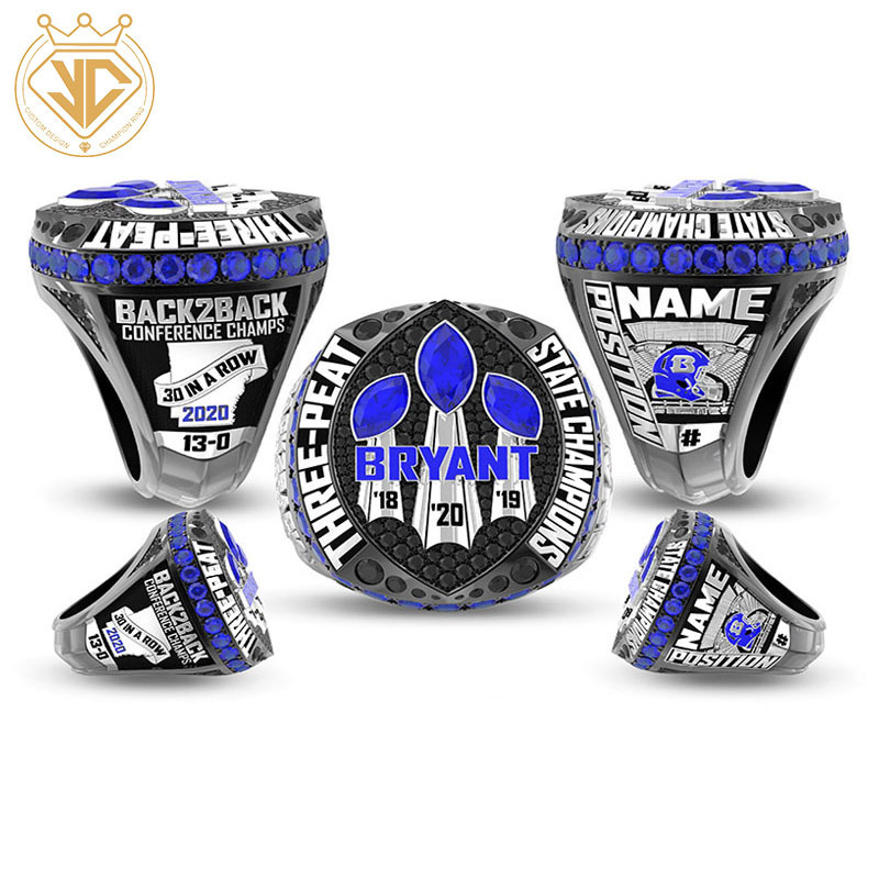 2023 Custom Football Basketball Sports Usssa Baseball Championship ring Softball Volleyball High Quality Team Champions Ring