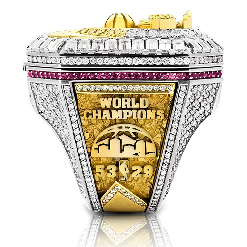 2023 Basketball Denver Nuggets Championship Ring Custom Sports Baseball Softball Volleyball Champion Rings