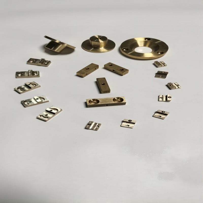 Great quality customized oem high precision copper aluminum cnc machining parts