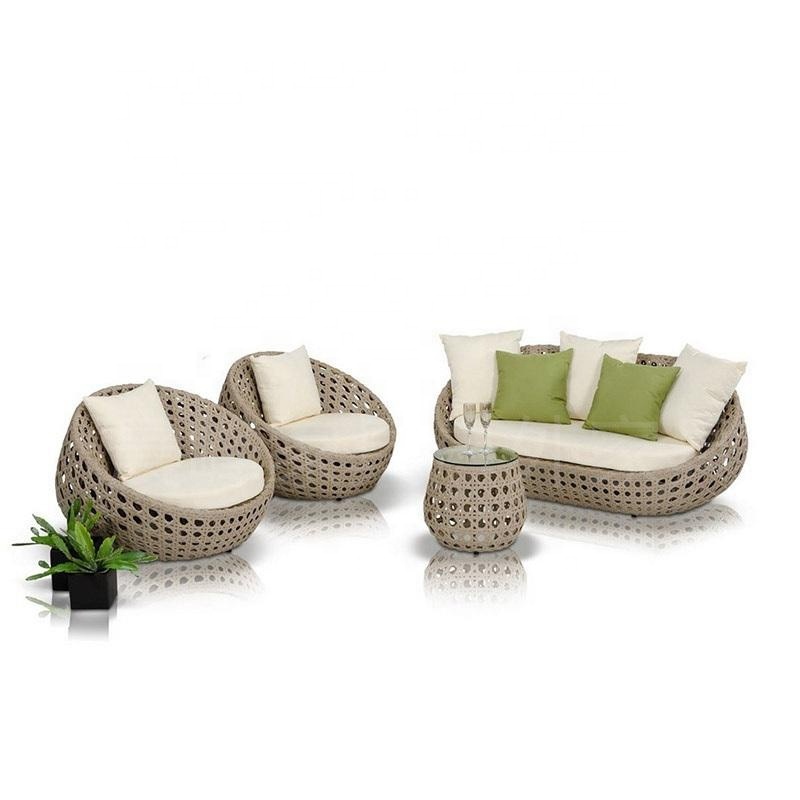 high quality sofa garden set rattan/wicker furniture set patio outdoor furniture