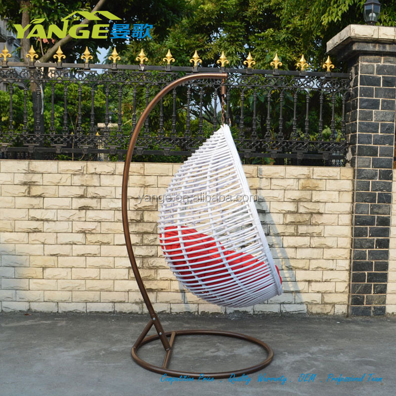 high quality rattan swing basket chair