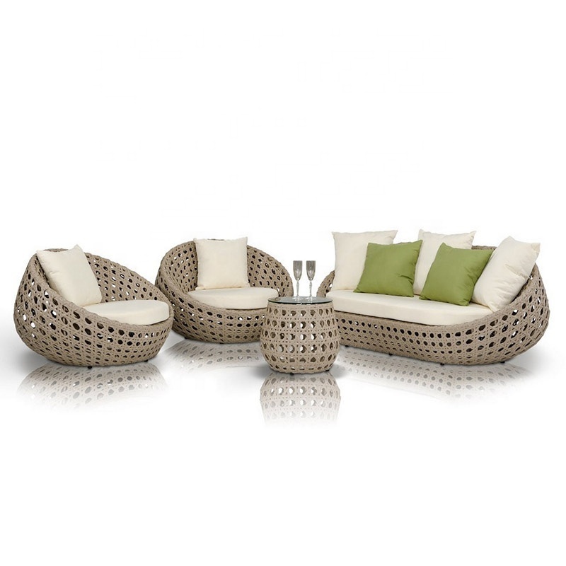 high quality sofa garden set rattan/wicker furniture set patio outdoor furniture